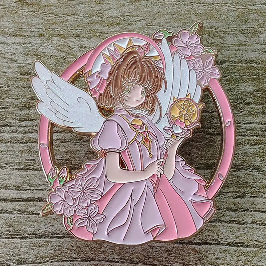 Magic Cardcaptor Sakura Enamel Pins Lapel Badges Accessories Brooches Gifts