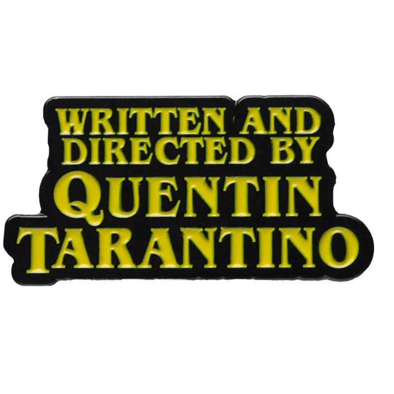 Tarantino Revenge Movie Enamel Pin Brooch Lapel Badge Gift for Fans