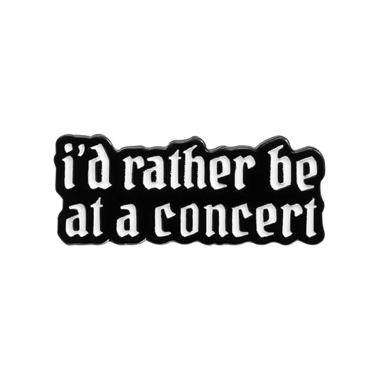 Concert Enamel Pins Music Lover Brooch Lapel Badge Punk Jewelry Accessories