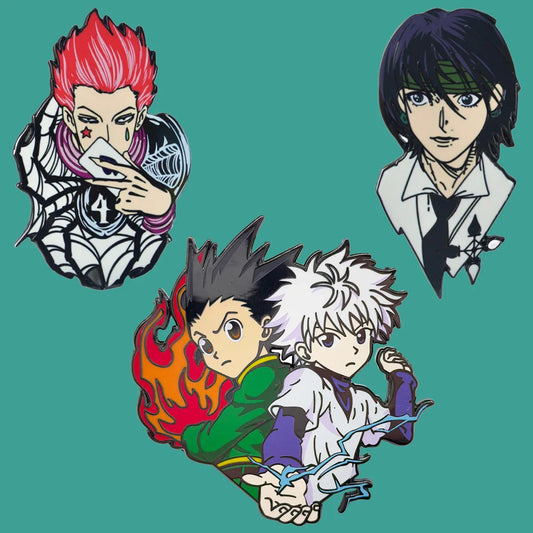 Anime Enamel Pin Cartoon Lapel Pins for Backpacks Badges Brooch Jewelry Gifts