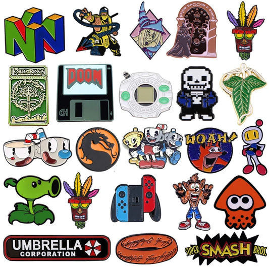 Cartoon Enamel Pin Badge Jewelry Accessories