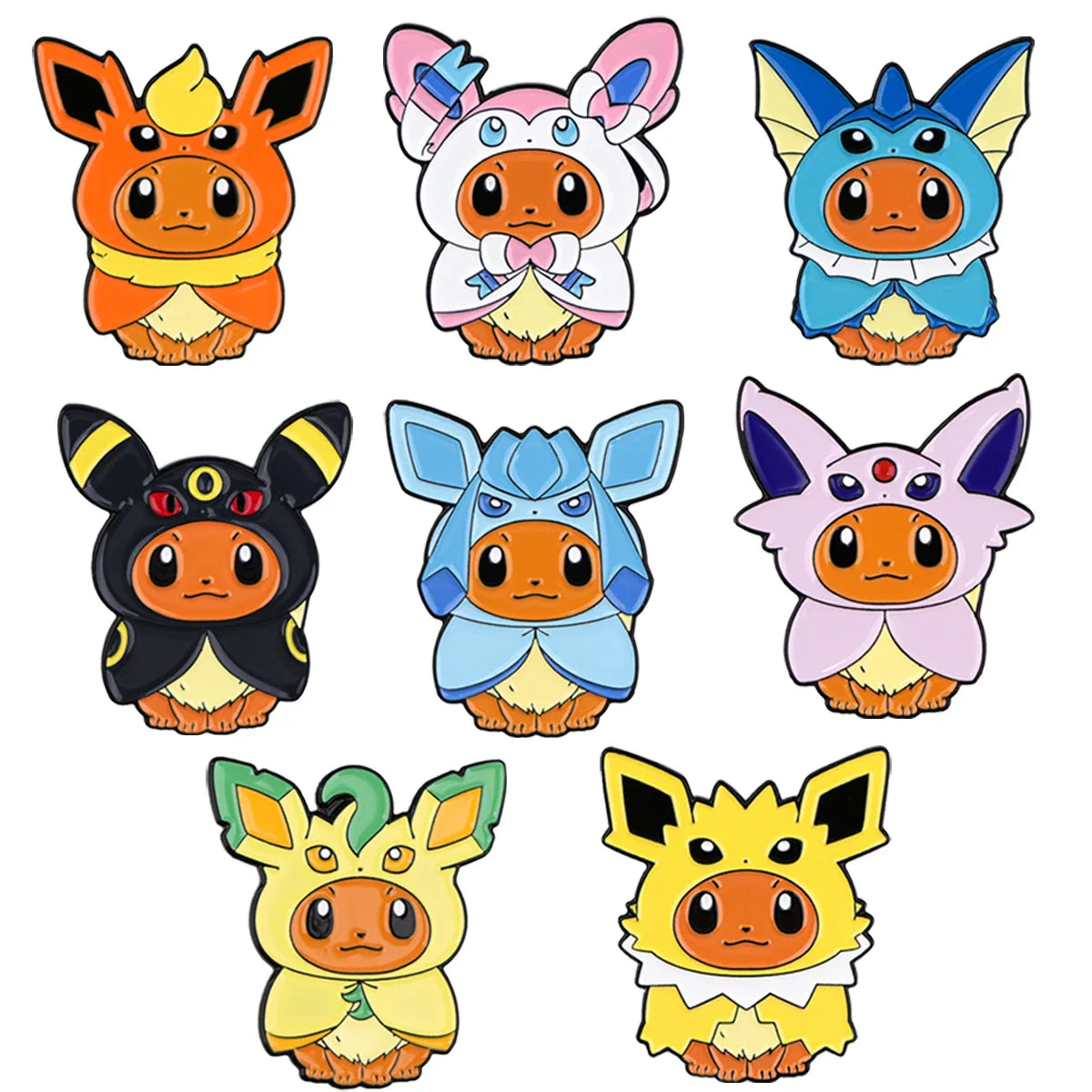 Cute Elf Enamel Pins Kawaii Brooch Lapel Badges Jewelry Accessories Kids Gifts