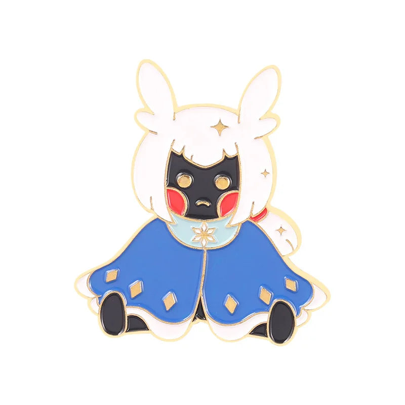 Funny Game Character Enamel Pins Brooches Lapel Badges Cute Cartoon Jewelry Gift Wholesale