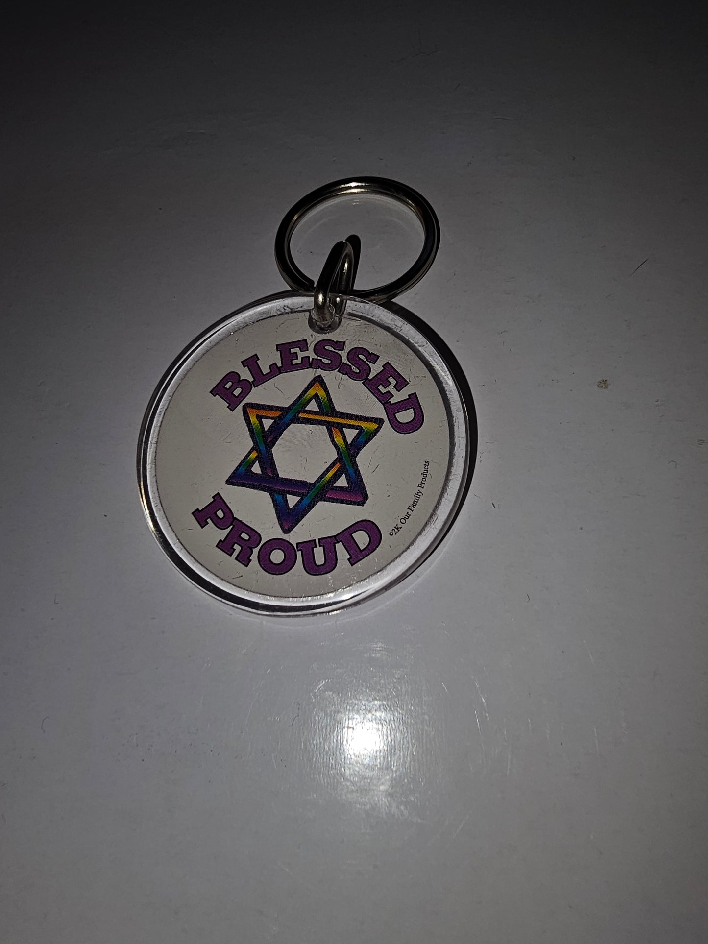 Pride Keychain - Jewish Pride