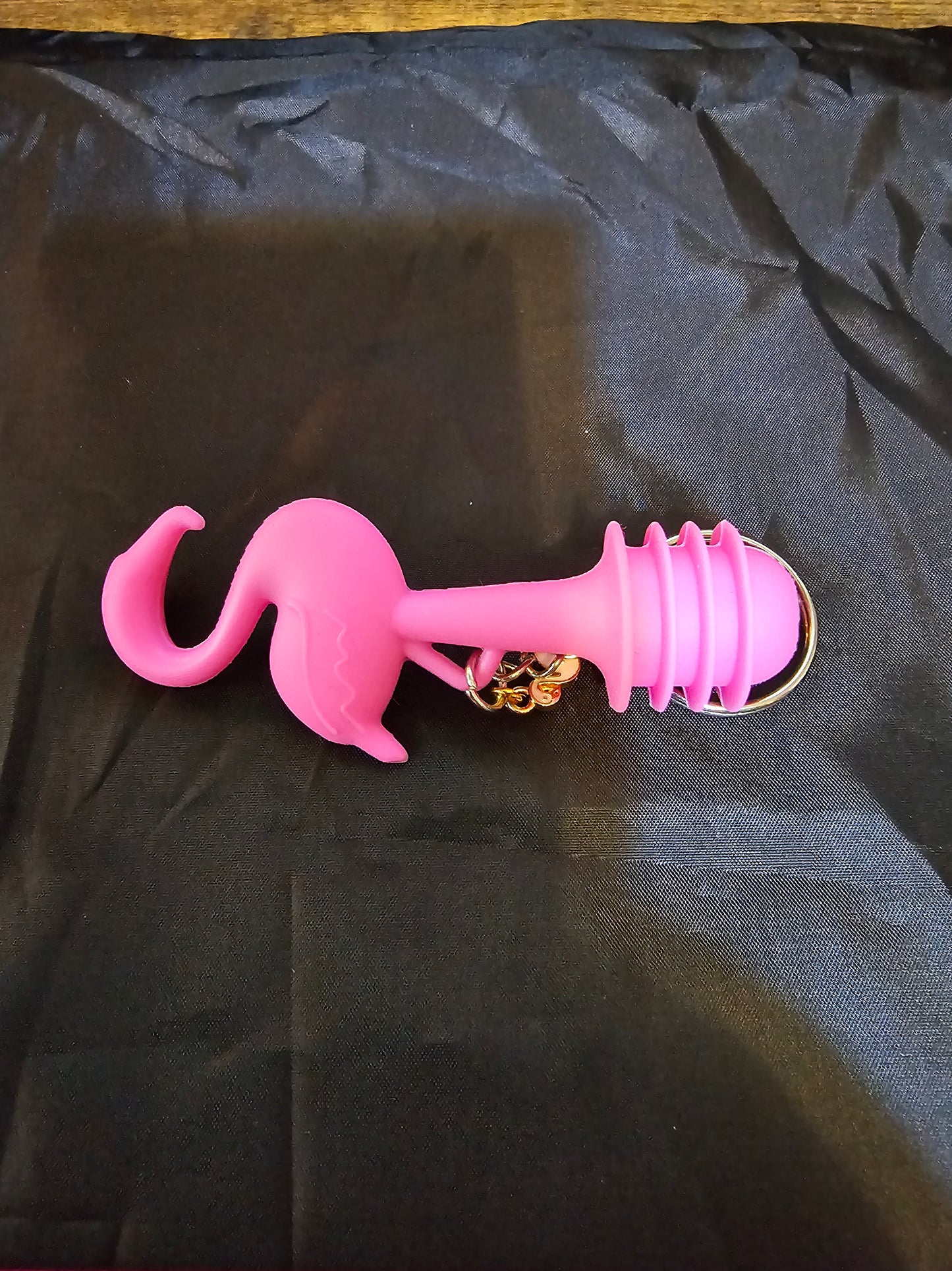 Flamingo wine stopper