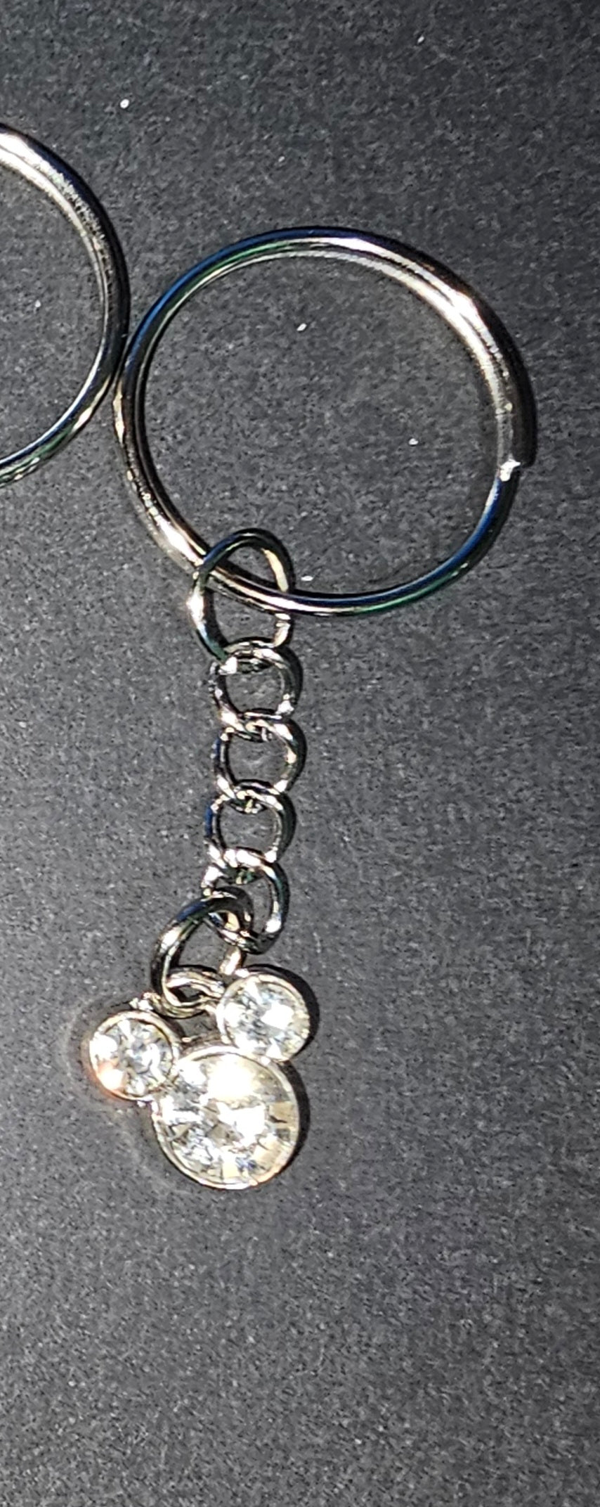 Mickey rhinestone keychain