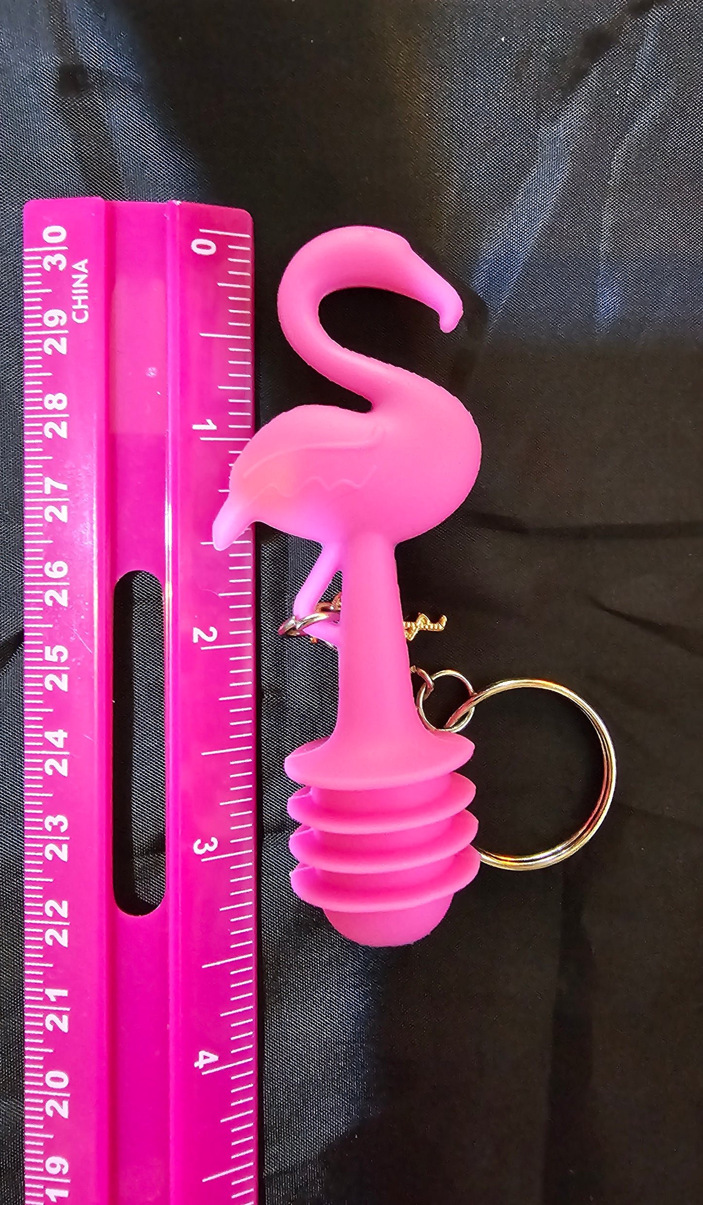 Flamingo wine stopper