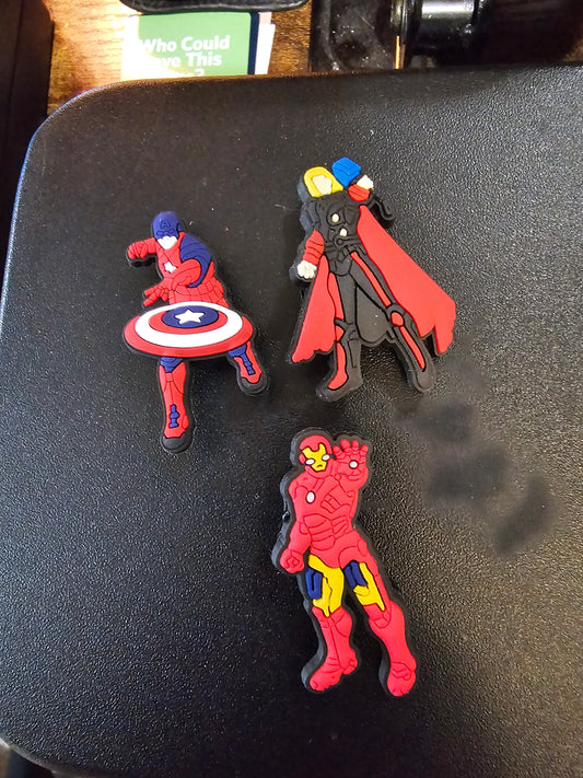 Jibbitz pack - Super Hero (Marvel/DC)