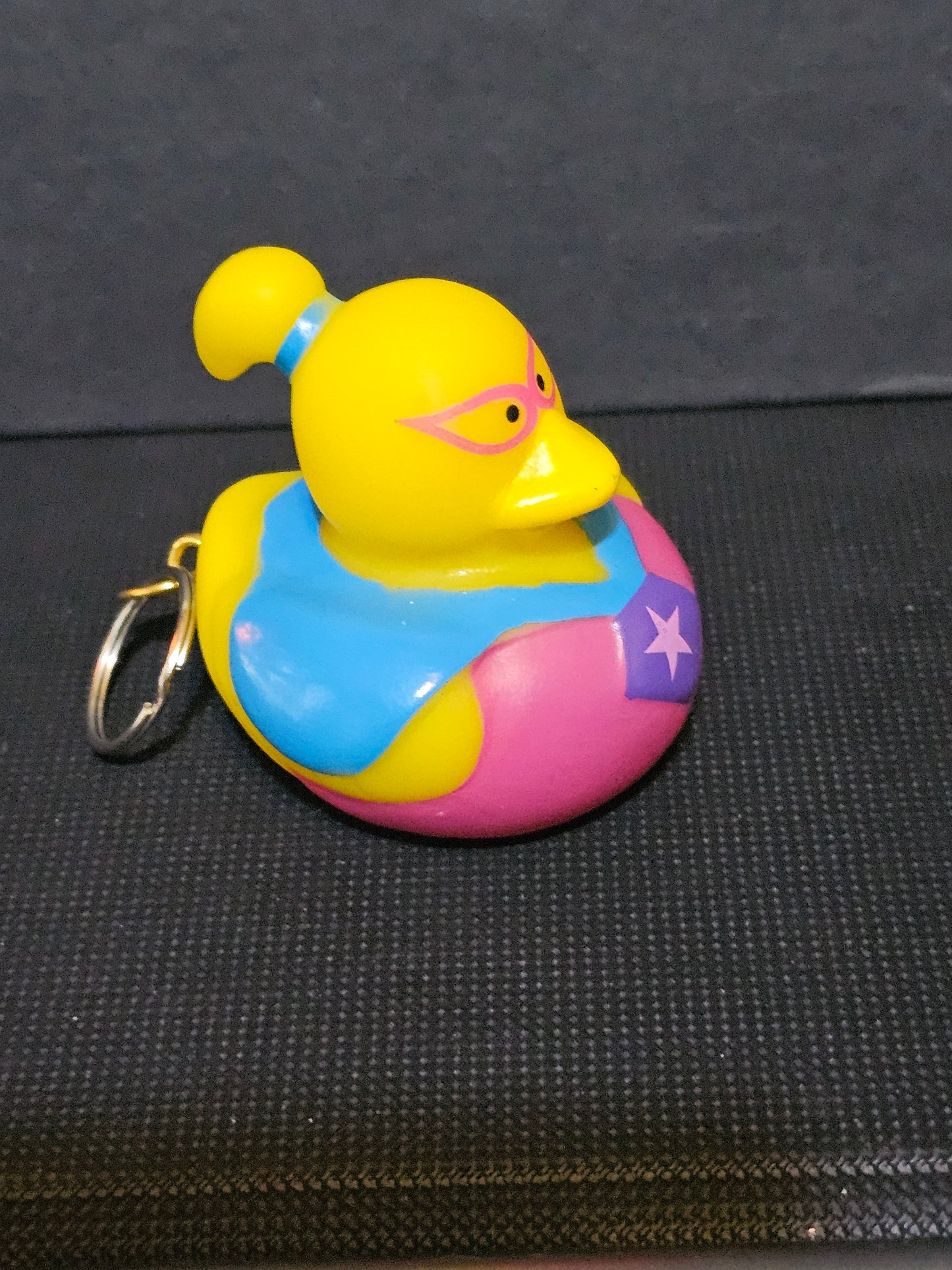 Electra Woman duck keychain