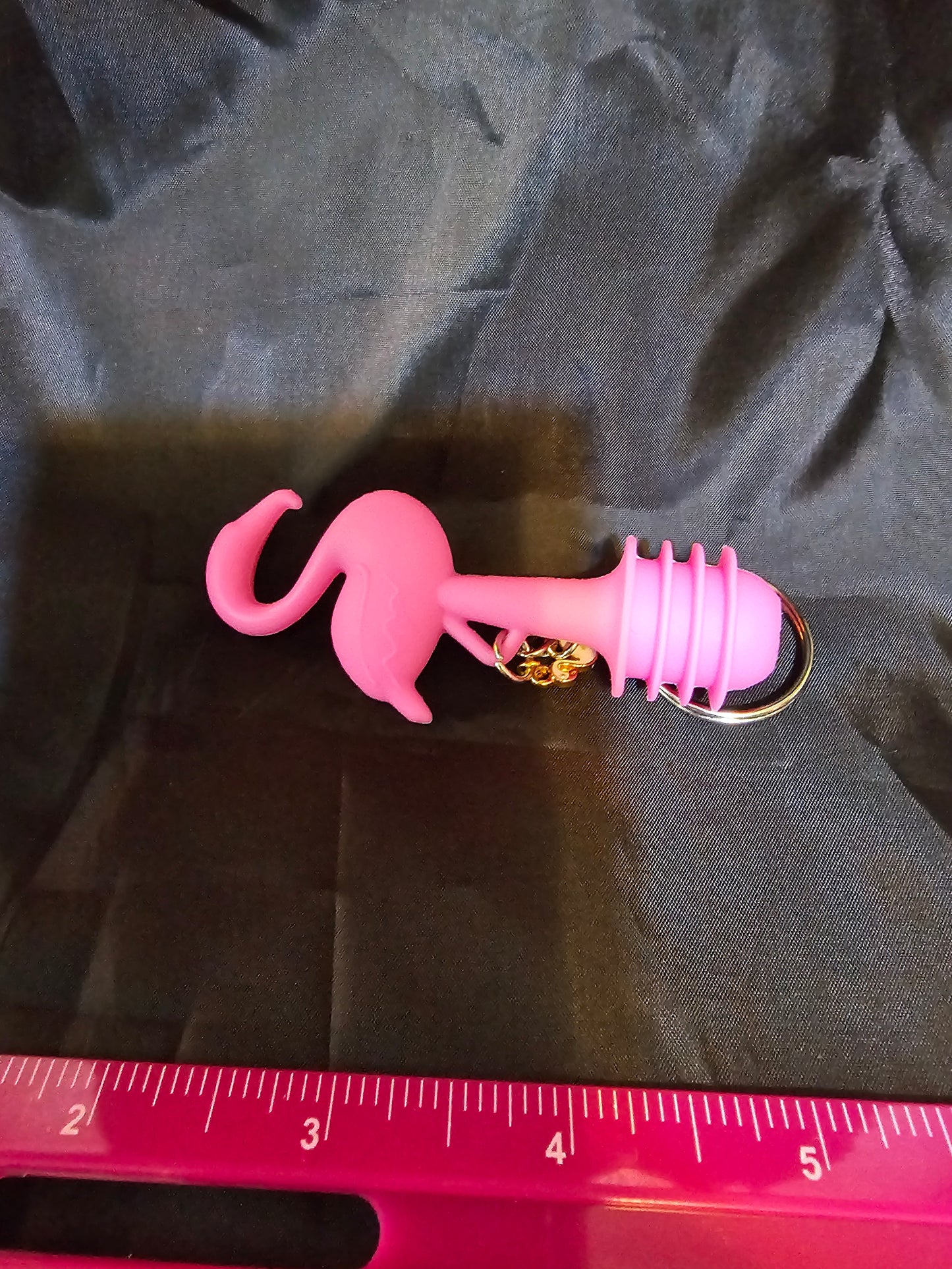 Flamingo wine stopper