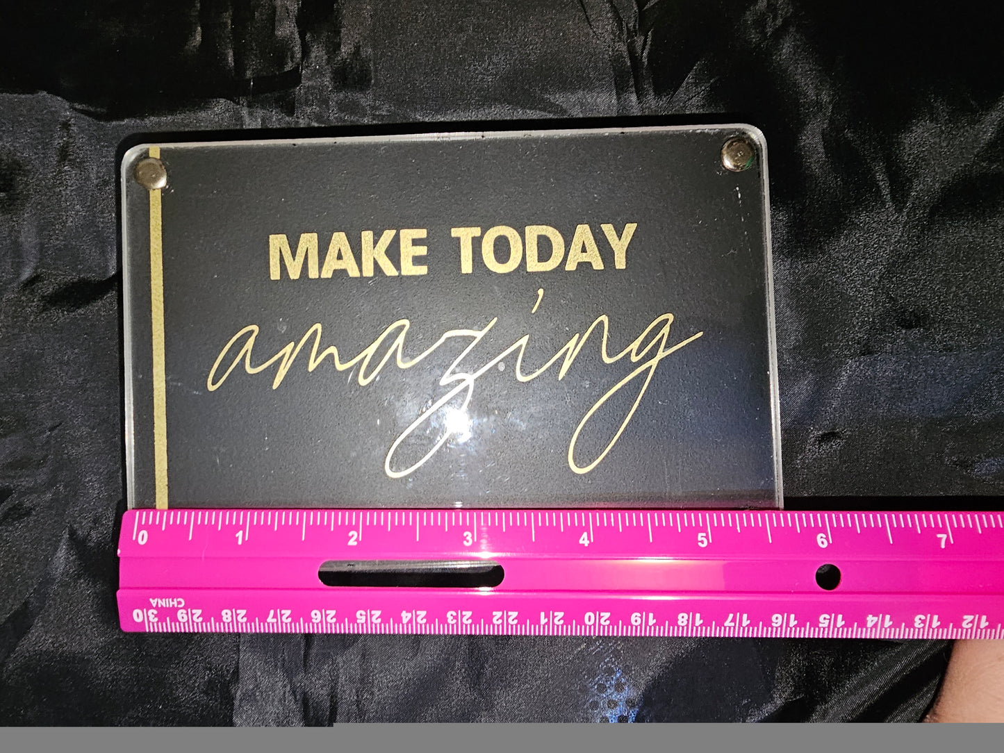 Sign Decor "Make Today Amazing"