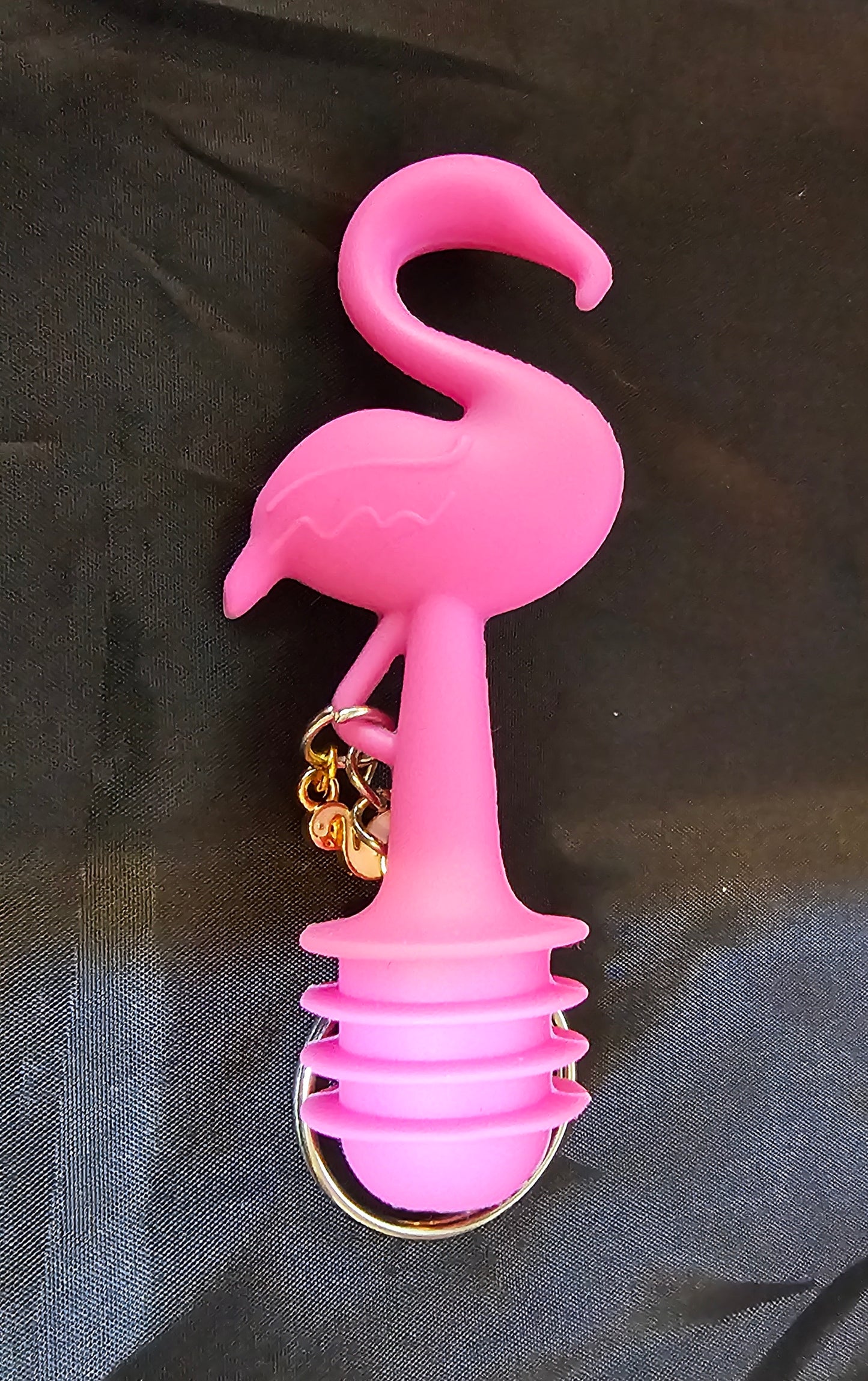 Flamingo wine stopper