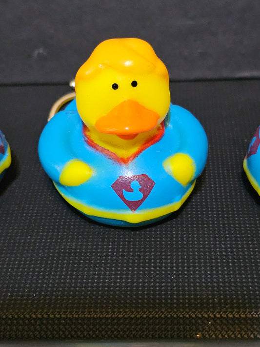 Supergirl duck keychain